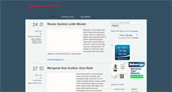 Desktop Screenshot of edisusanto.com