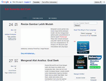 Tablet Screenshot of edisusanto.com